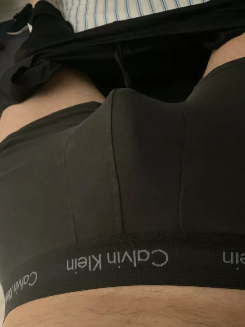 I hope simple black Calvin’s are acceptable?