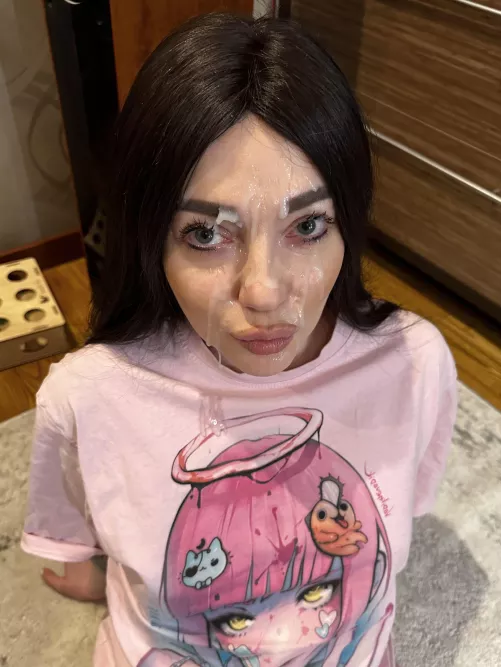 I think I'm cuter with a huge facial