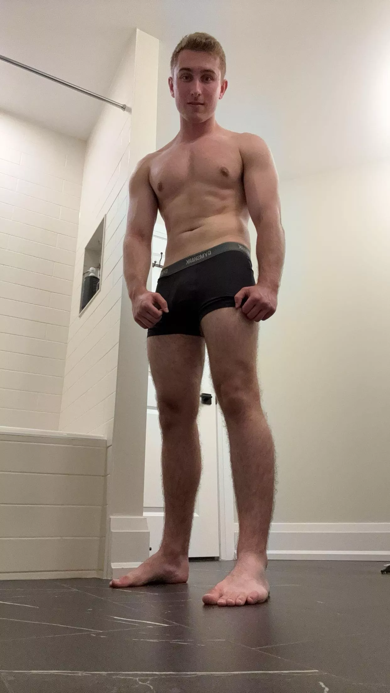 If I'm your trainer, I'm thinking about fucking you. 😁