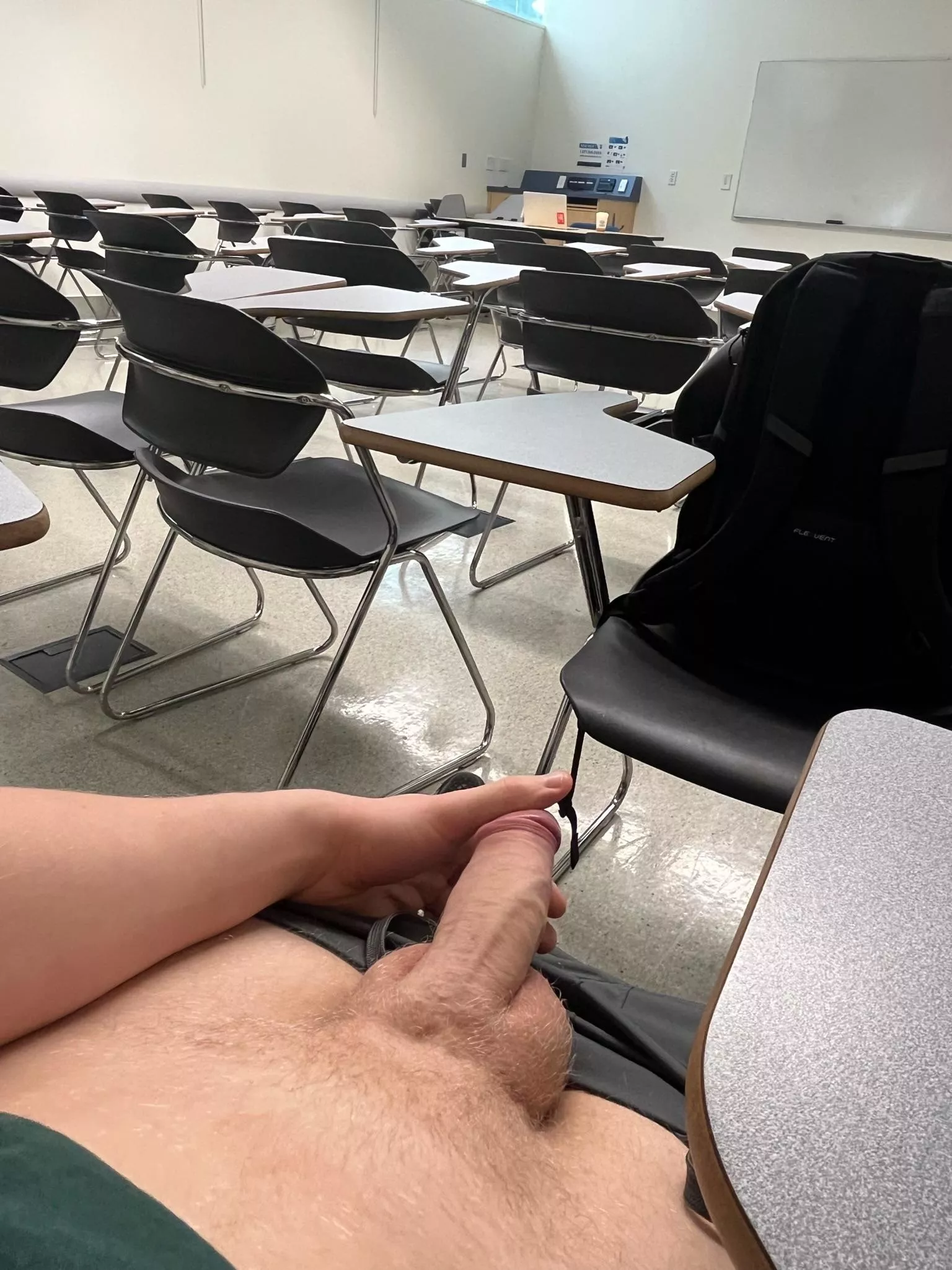 if you like veiny uncut cocks (Took this in my university)