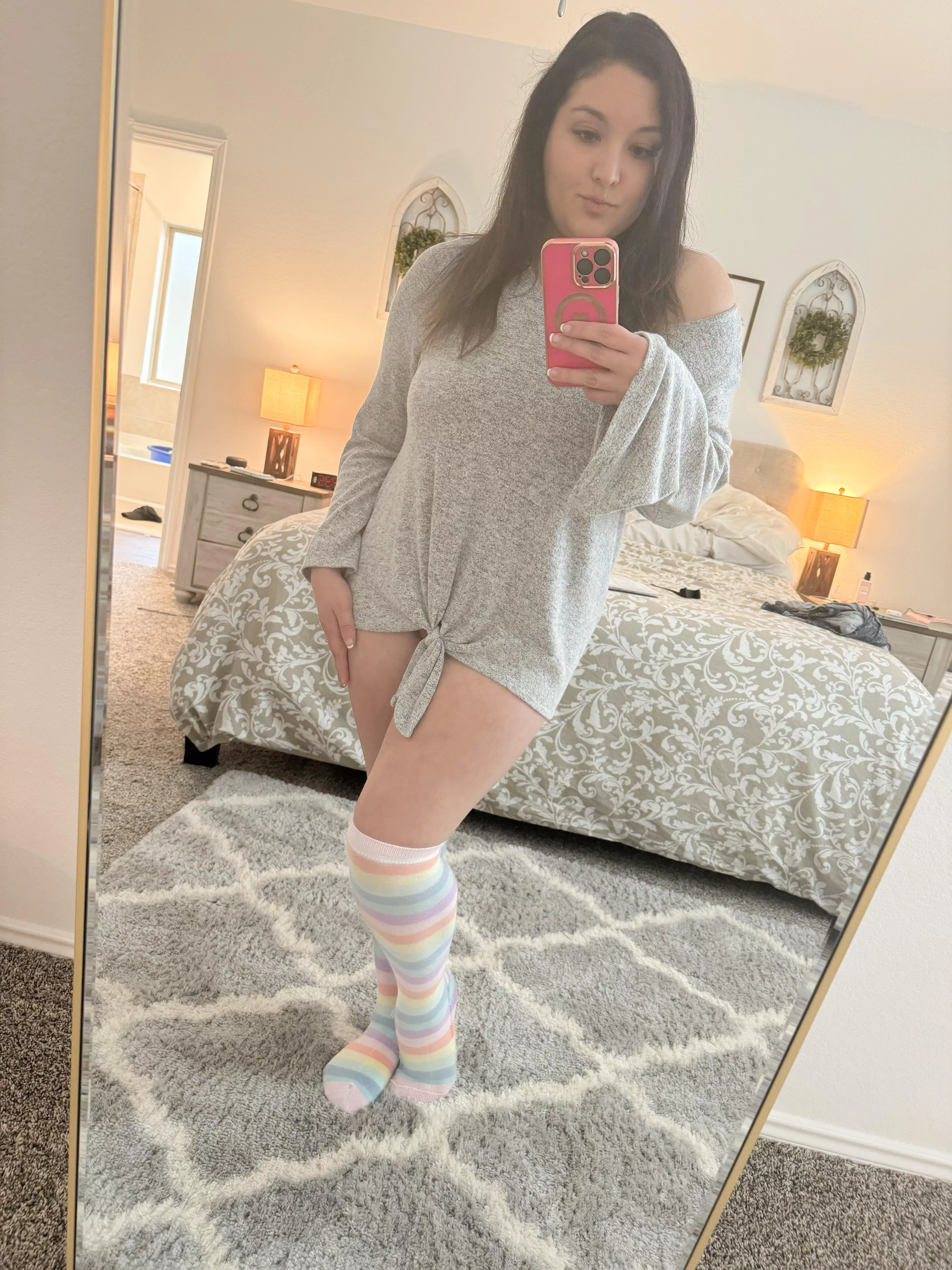 In cuddle mode and ready for you