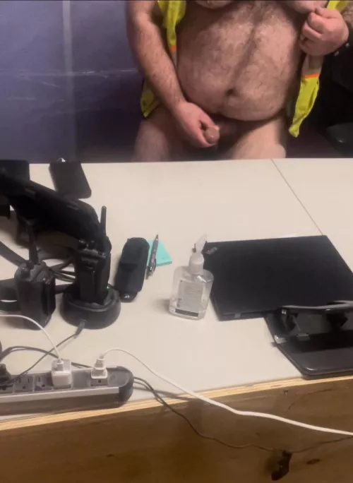 It gets lonely in my office sometimes, cum & keep me company