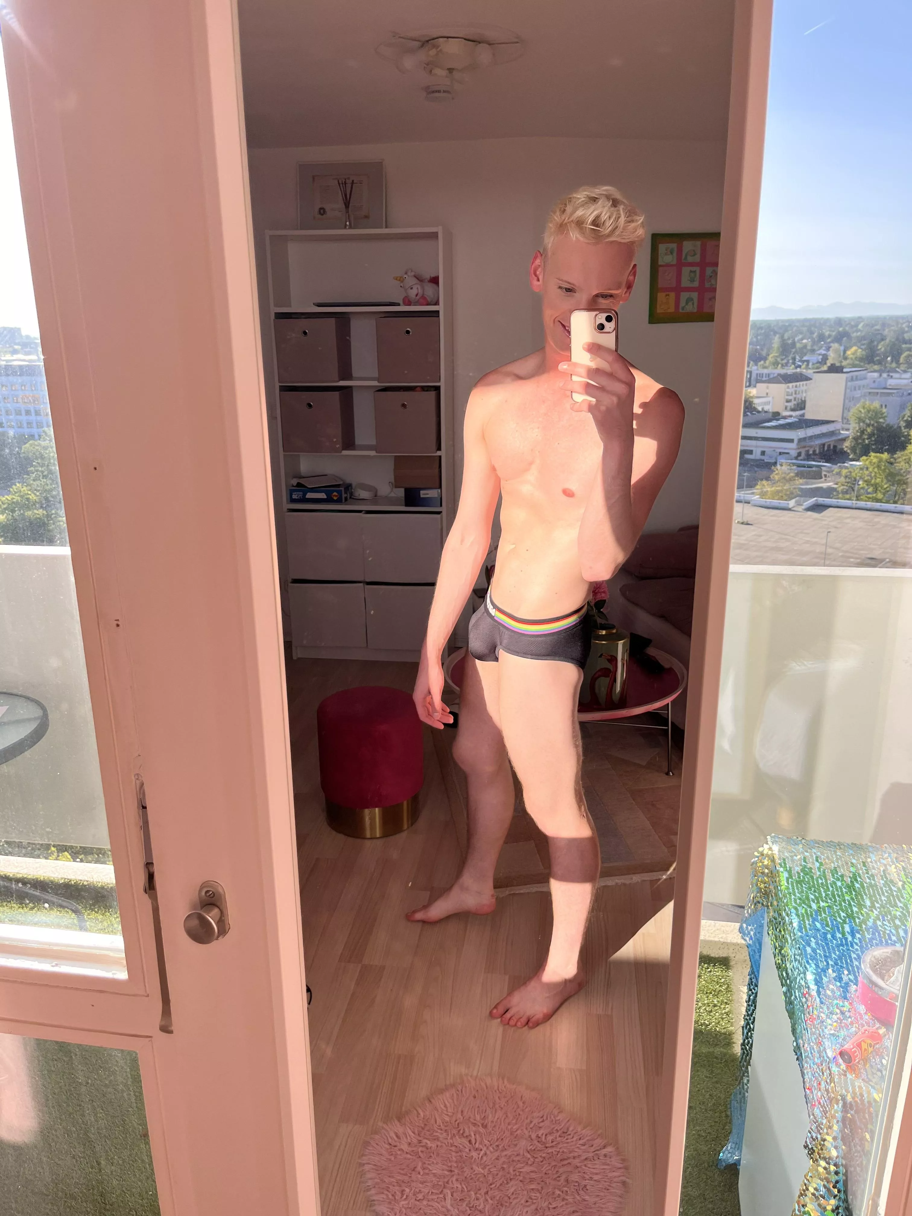 its my straight friend's birthday... should I surprise him?