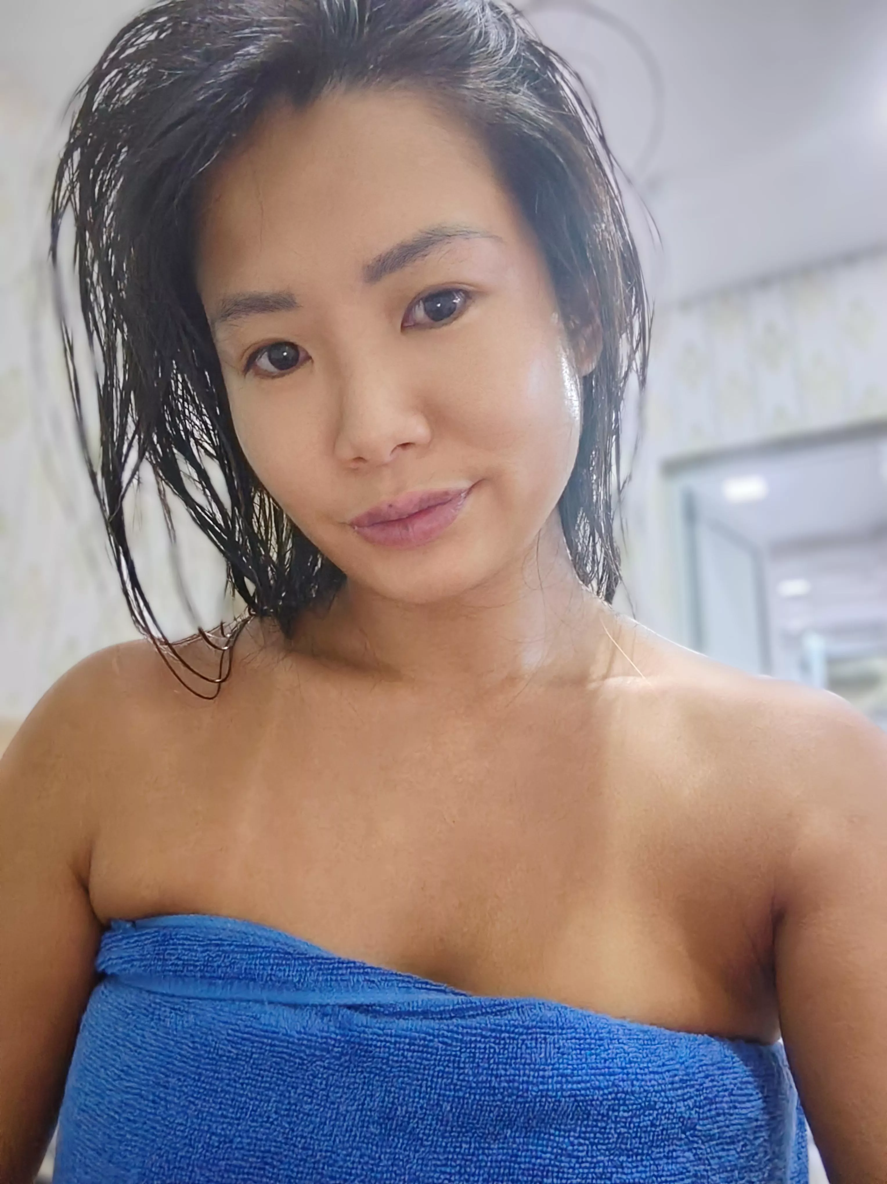 Just came out from shower