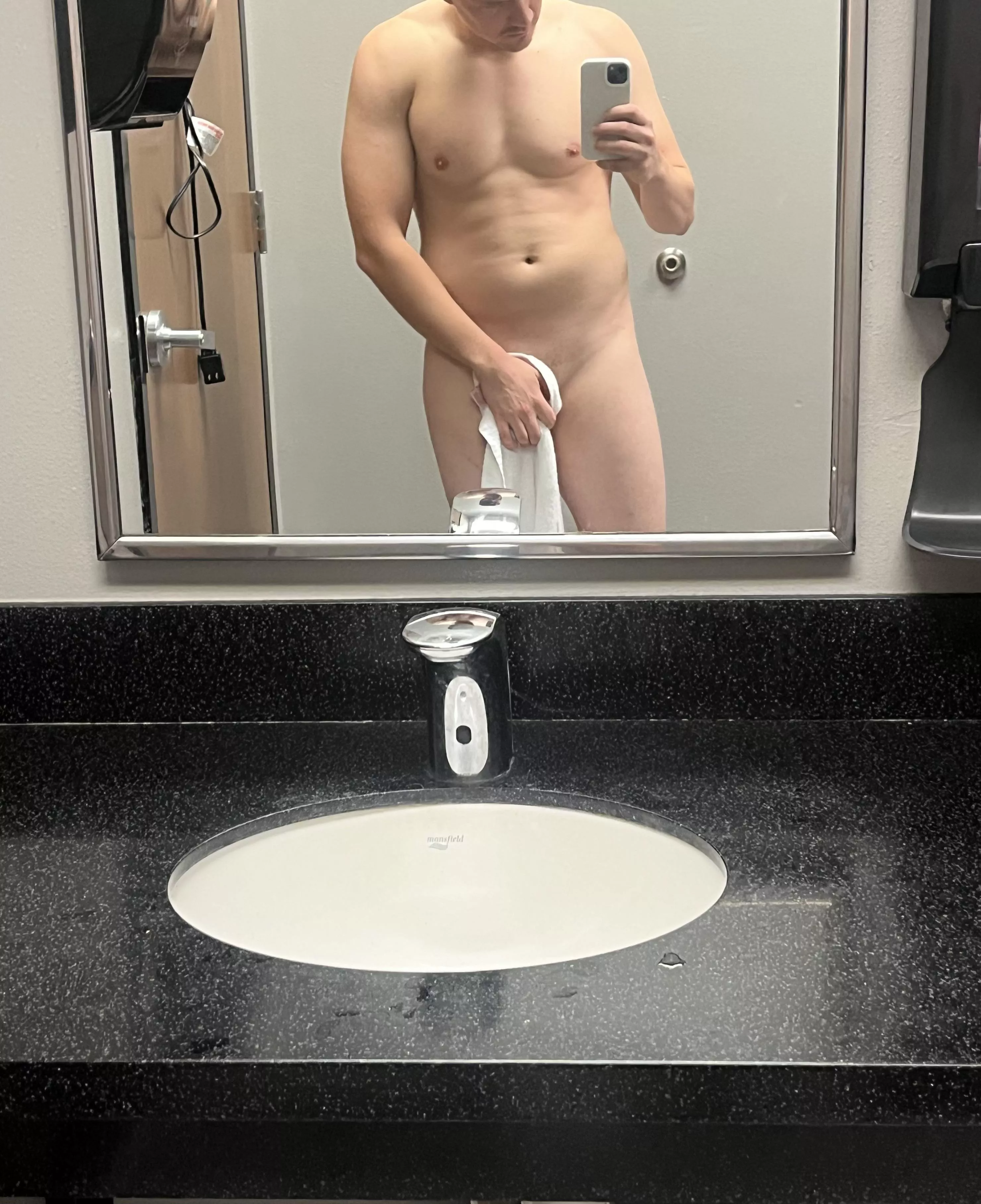 (M) help me dry off
