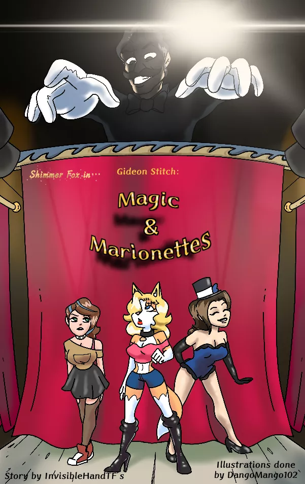 Magic and Marionettes: Just published an illustrated novella-length puppet/doll TF story. Might be our biggest work to date. Really hope Inanimate TF fans enjoy it as much as we liked bringing it to life.