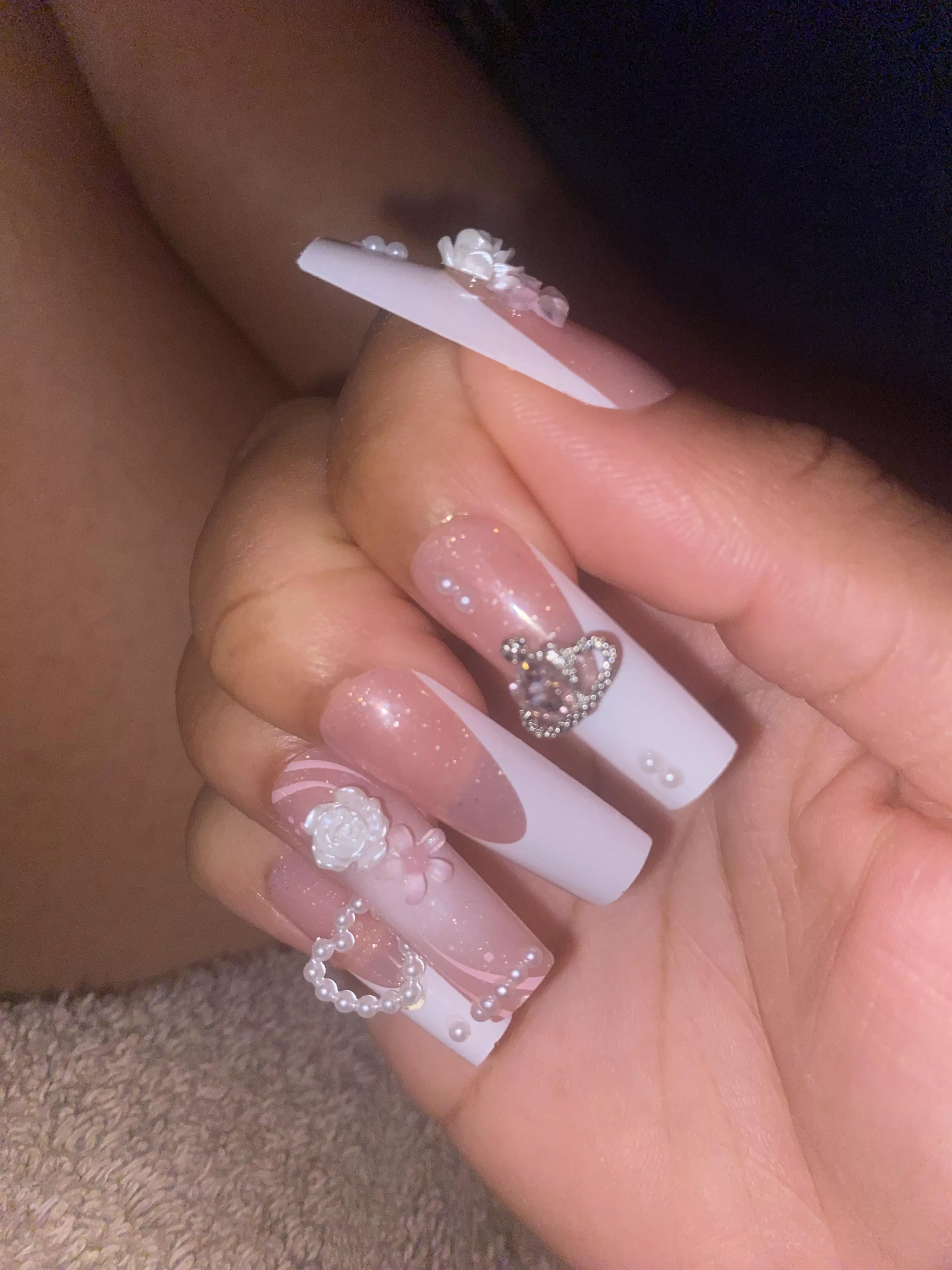 my last finsub funded nails aren’t they so cute i was obsessed with them