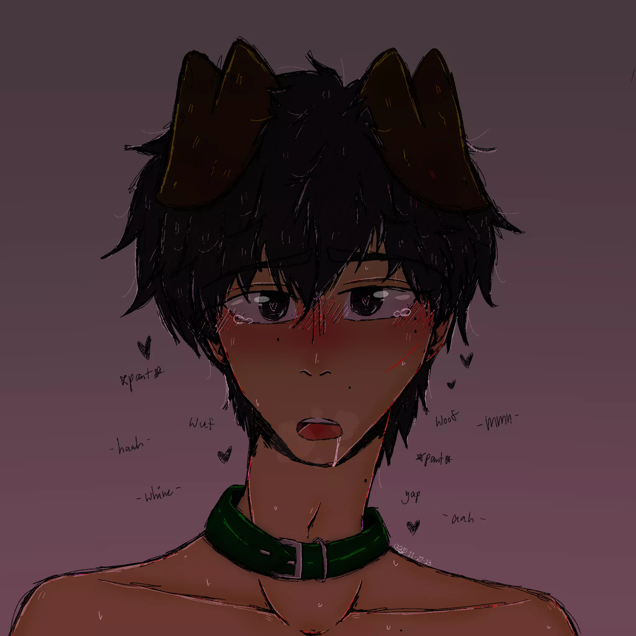 NSFW dumbfucked puppy