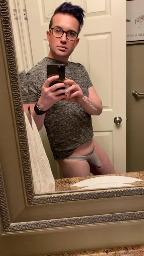 (NSFW) I know grey is boring 😑. But it matches my top 😅. U think?