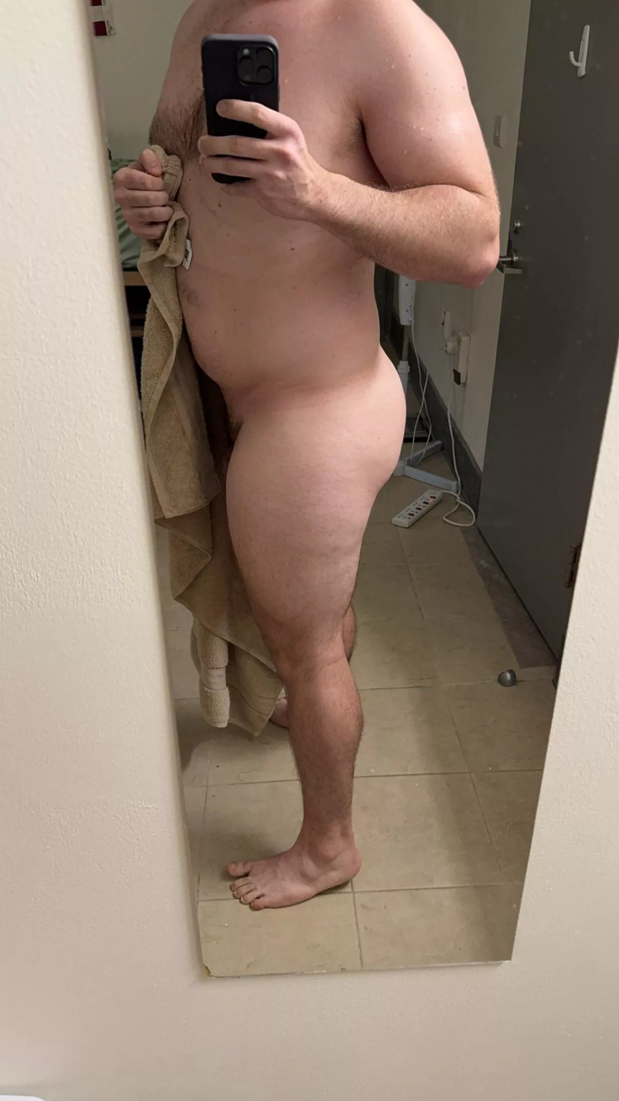 Oops… my towel slipped