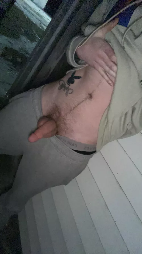 Outside in the cold 🥶