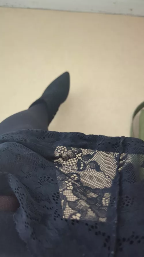 Panties, Tights and Heels. Perfect.