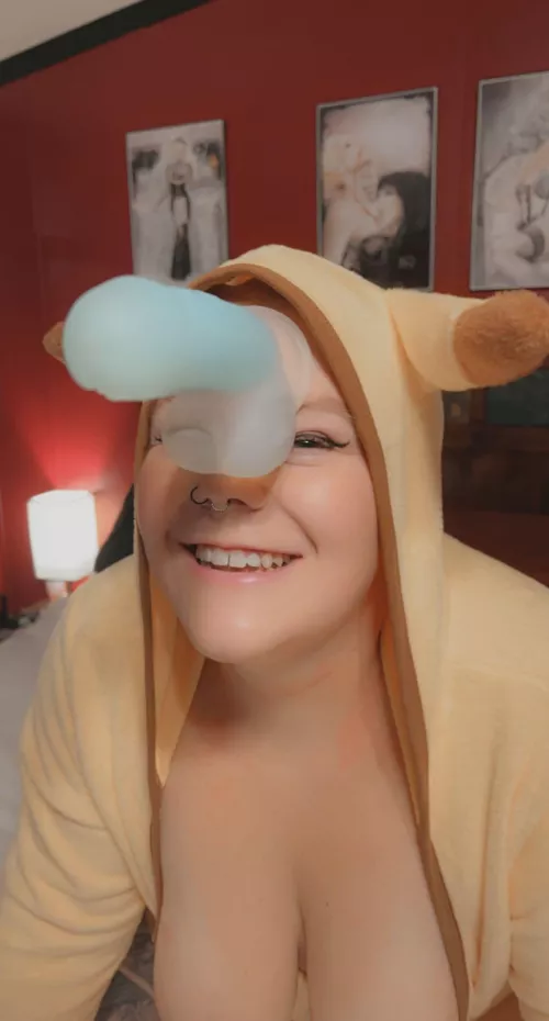 Pikachu just wanted to be a Rhyhorn