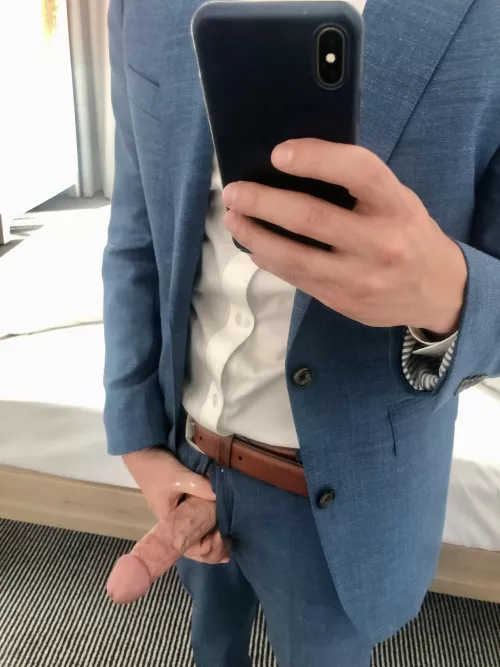 Rate my cock and my suit