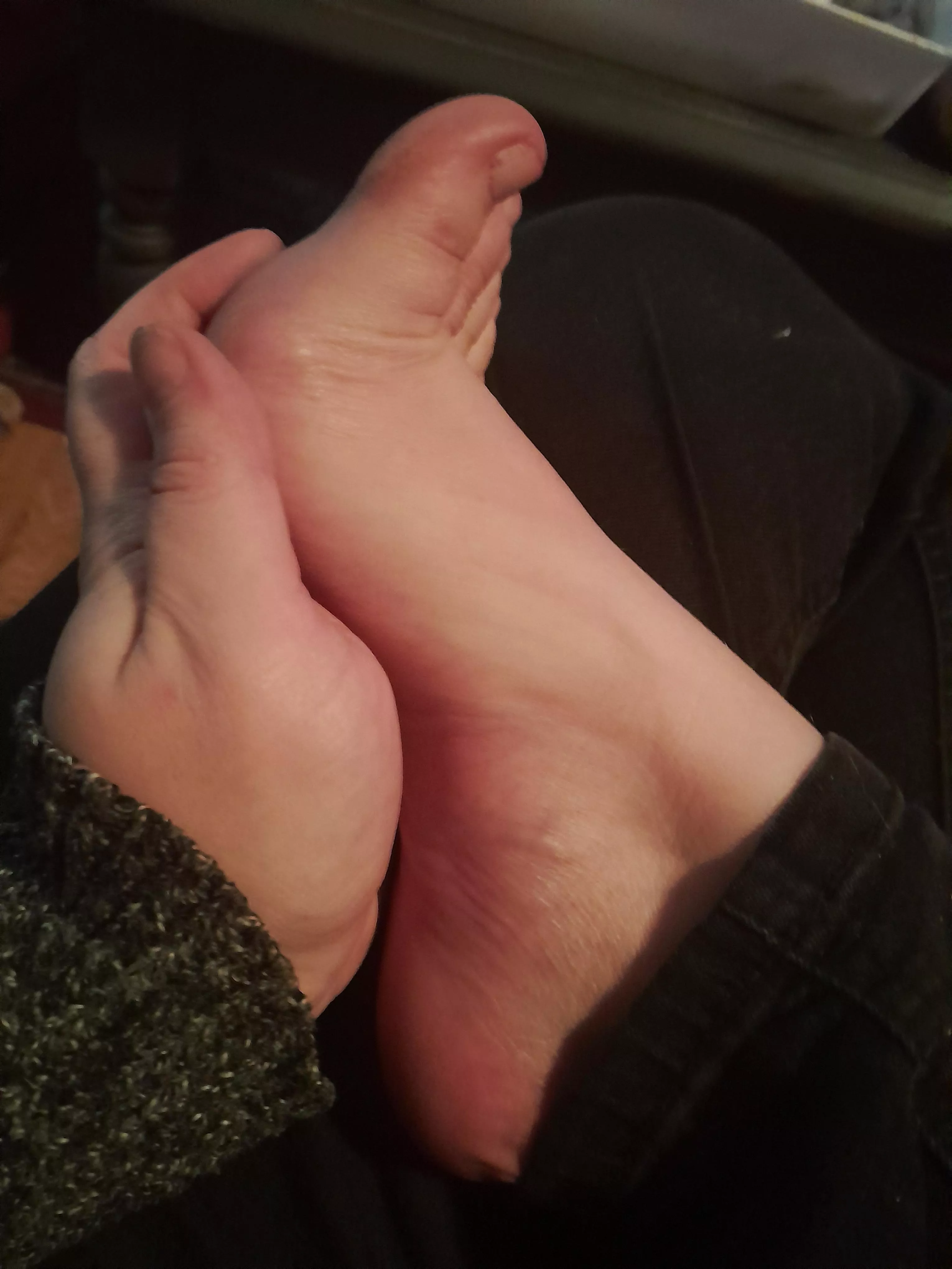 Rub them for me? 😏