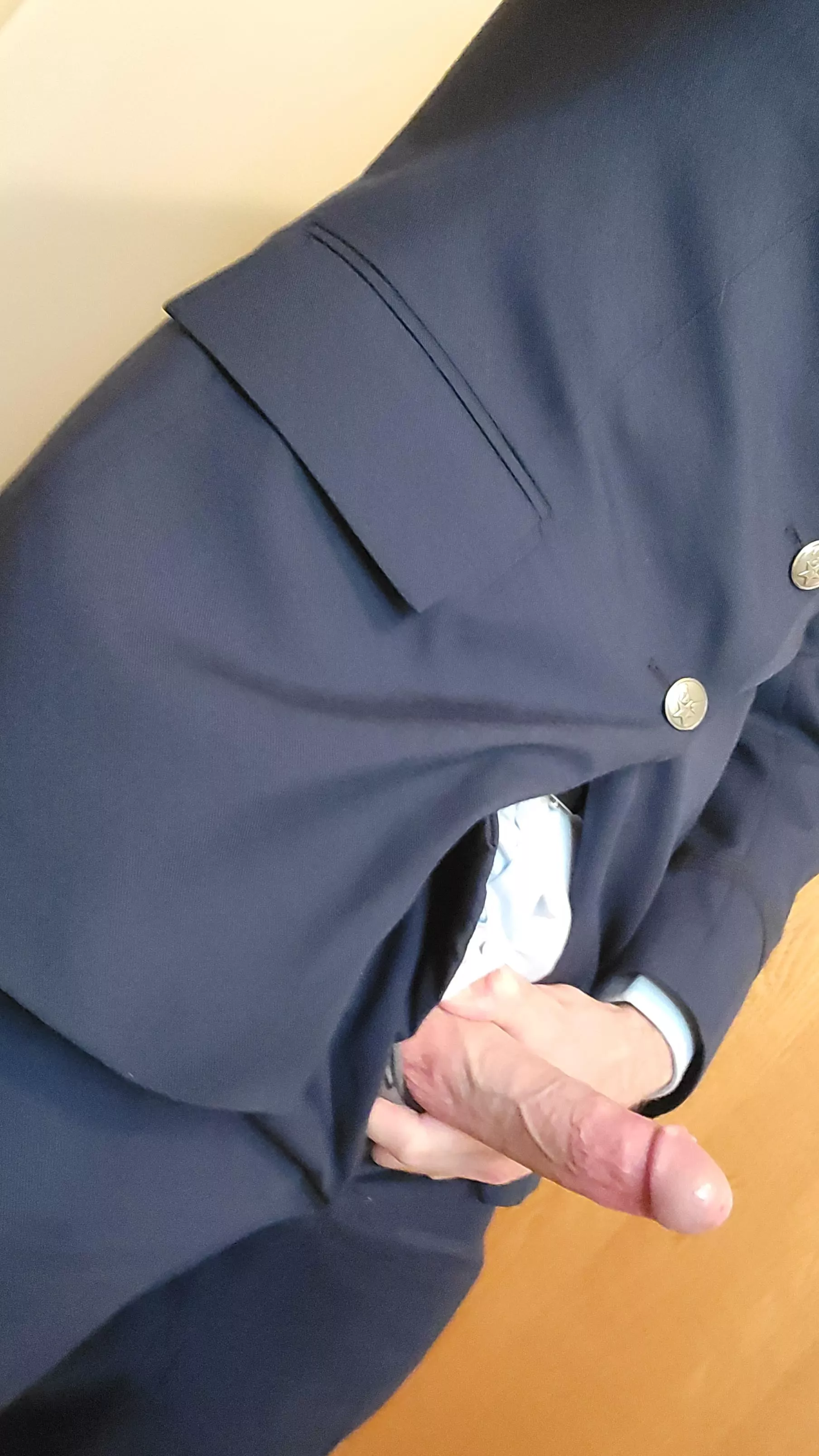 Seems a bit difficult to hide this, maybe you could help relieve some pressure?