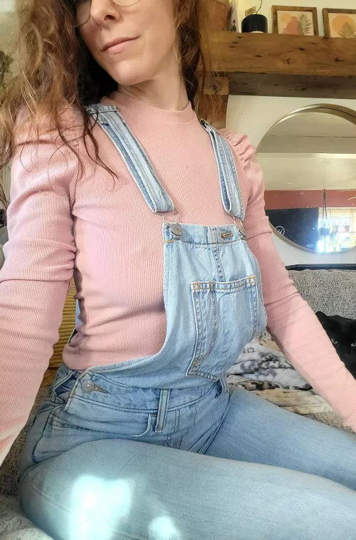 Some fun in overalls today 🩷