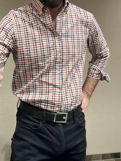 Think anyone notices? Not trying to show off, but don’t know what I can do about it.