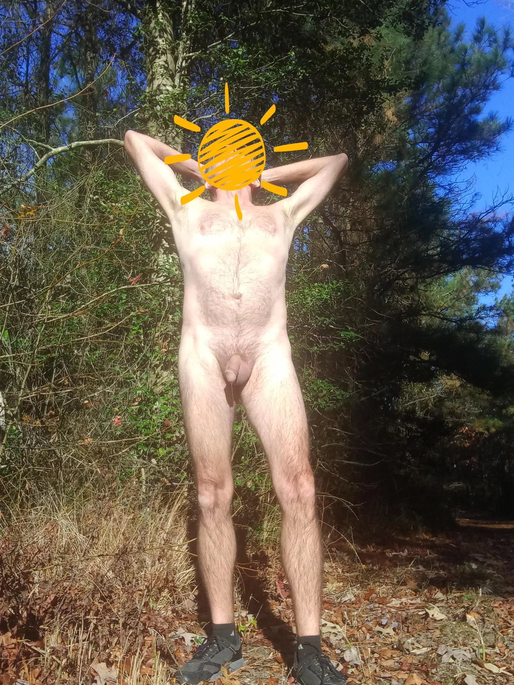 Warm sun got the juices flowing,lol.