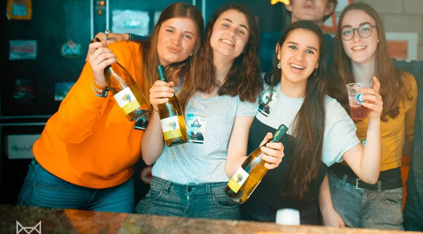 Which one can bring you a bottle for roomservice?