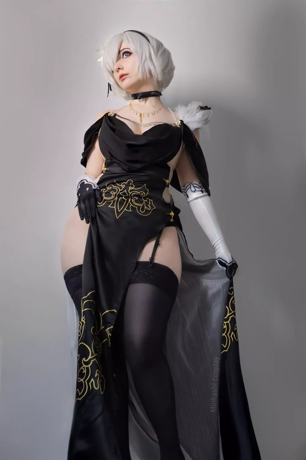 2B cosplay by n_mirikashi