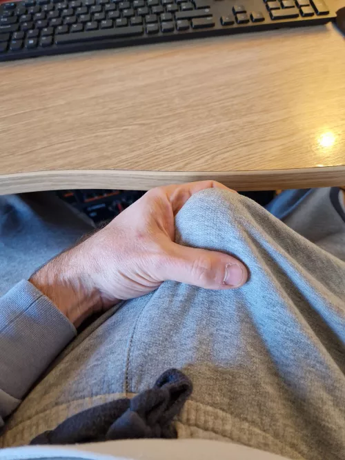 (45) supposed to working from.home, but feeling way too horny to focus