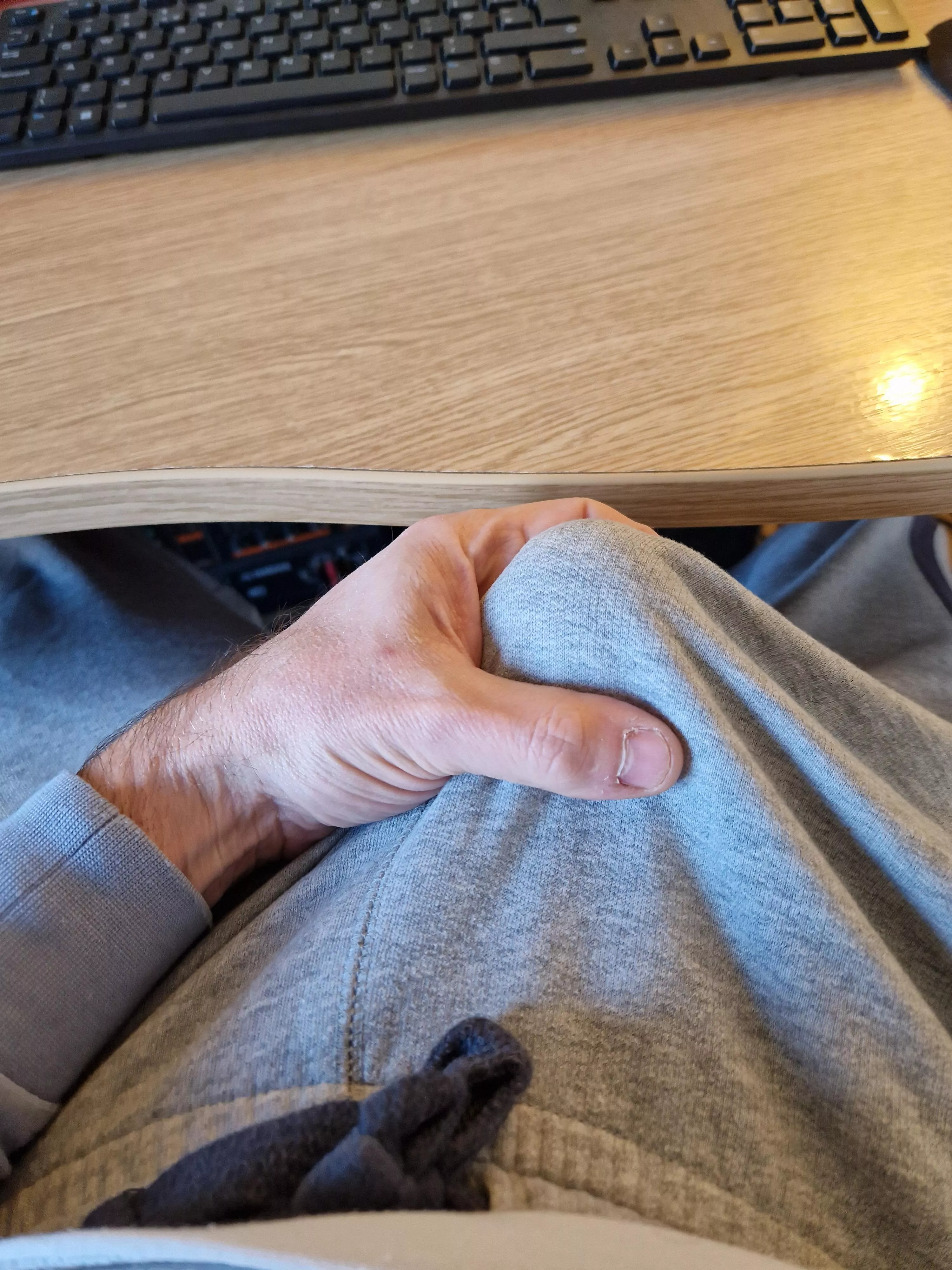 (45) supposed to working from.home, but feeling way too horny to focus