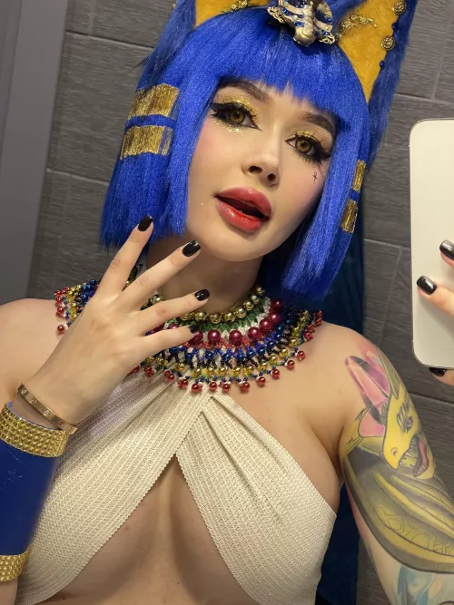 Ankha from Animal Crossing by Purple Bitch