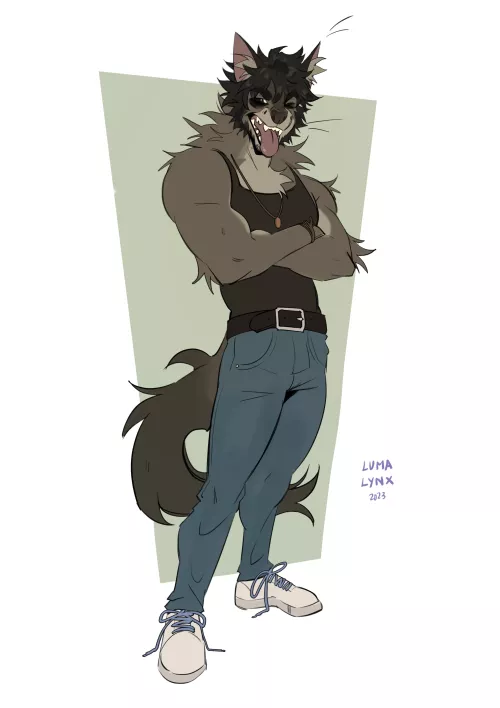 😝 [Art by me @lumalynxx on Twitter]