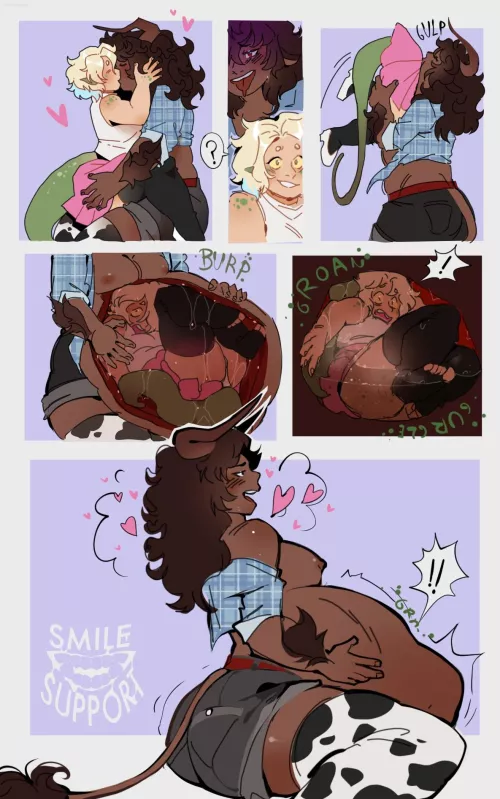 {comic} Can’t leave her with just a taste [F/F] [Unwilling] [Fatal)