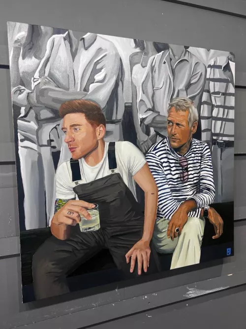 Cruised at the art museum