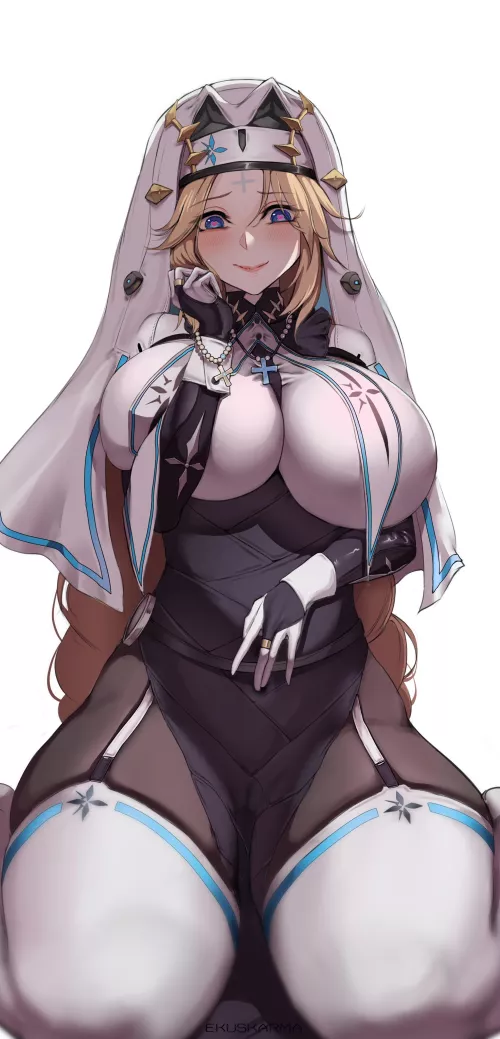 Distracted Rapunzel (EKUSKARMA) [Nikke]