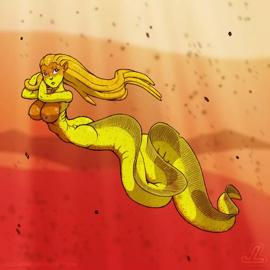 Eel-mermaid (OC)