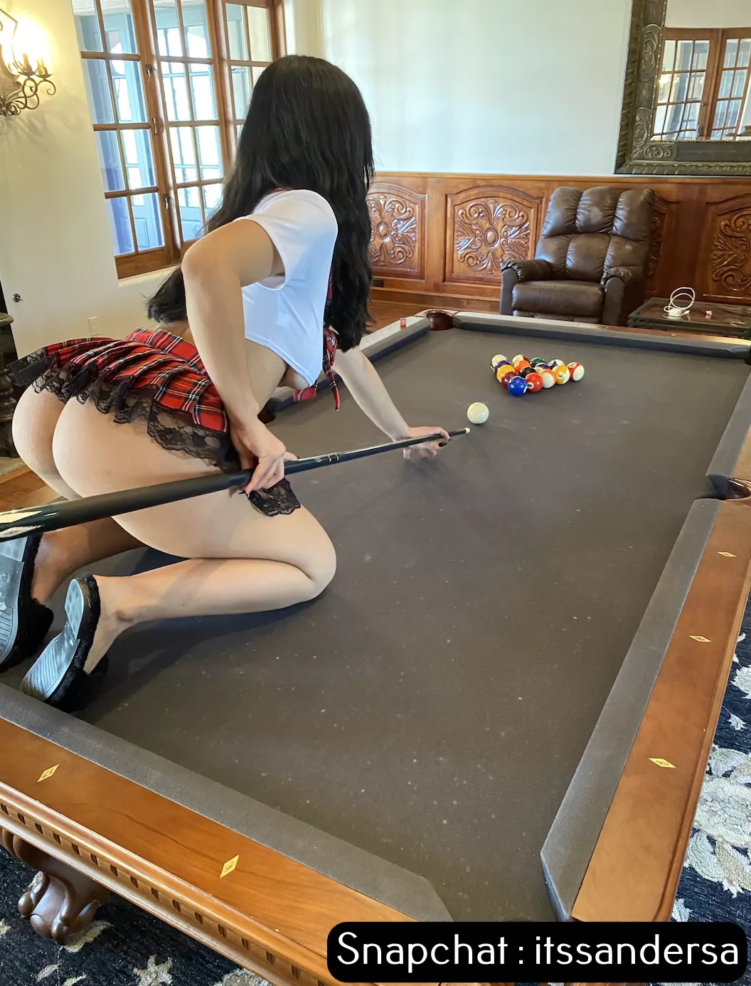 Ever did it on a billiard pool?
