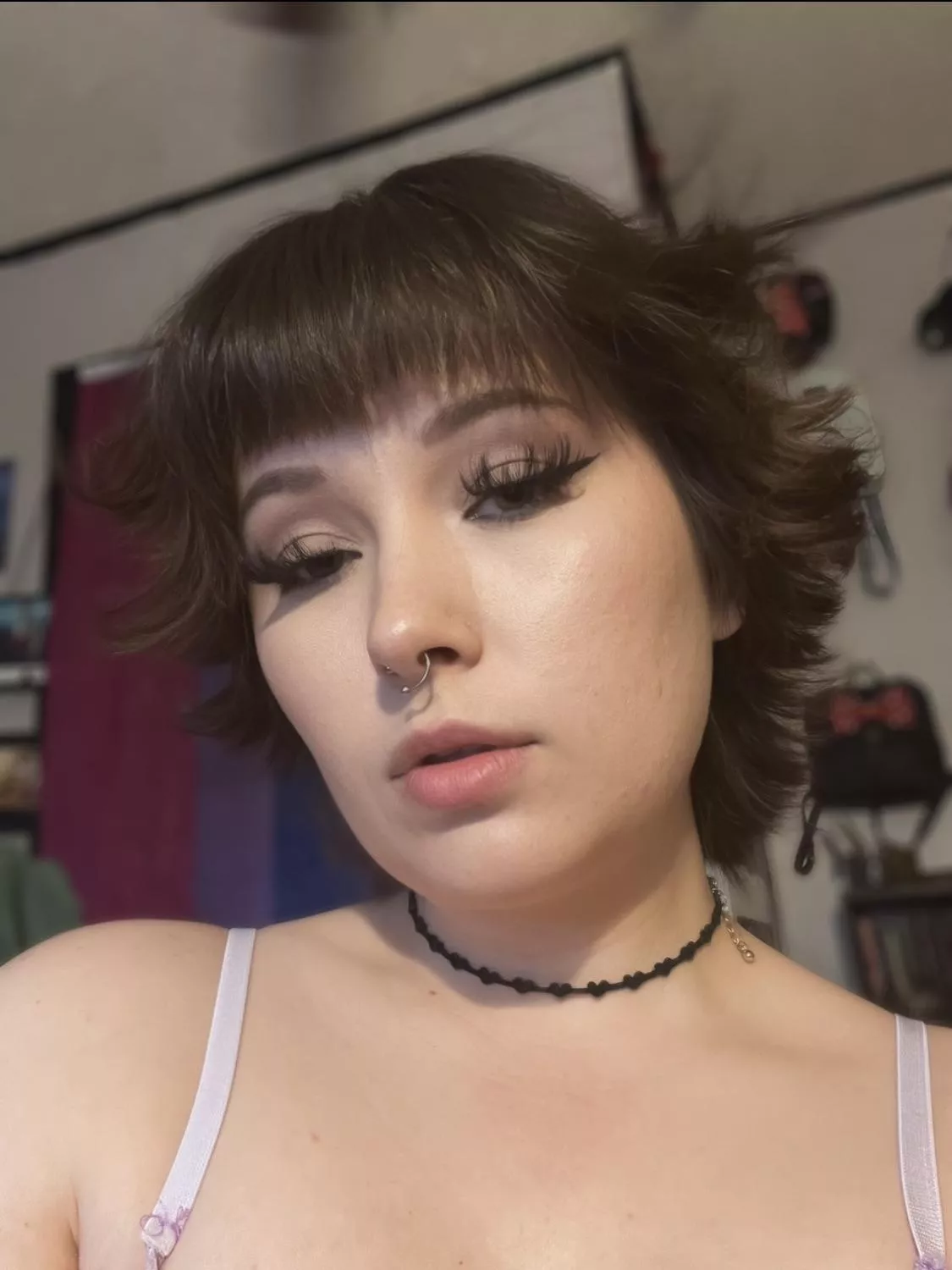 Finally I feel pretty with my short hair now 💗