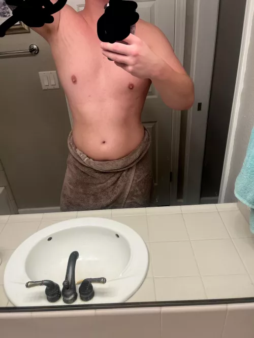 Fresh out the shower