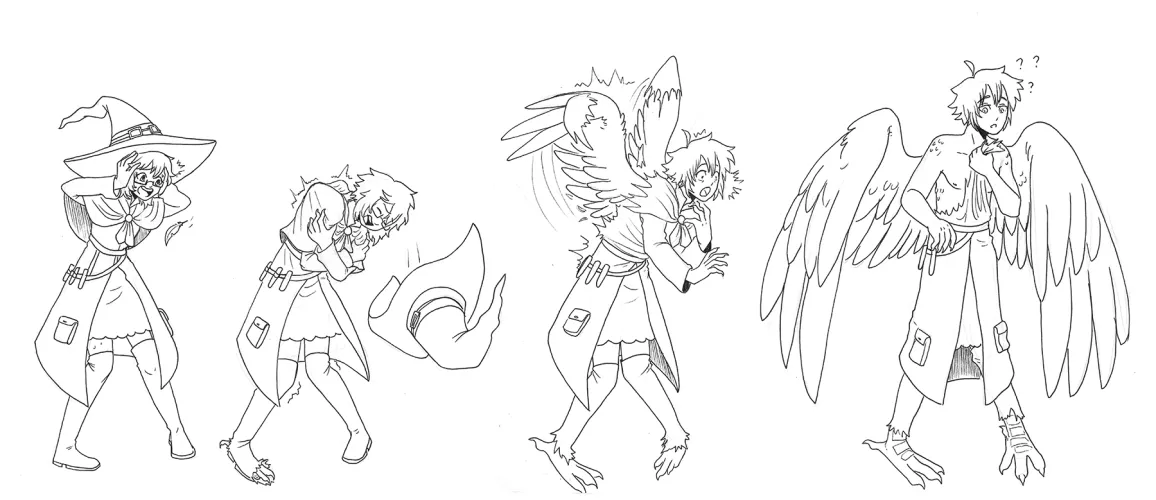 Ftm jumpscare 😱 (art by MaraMoose)