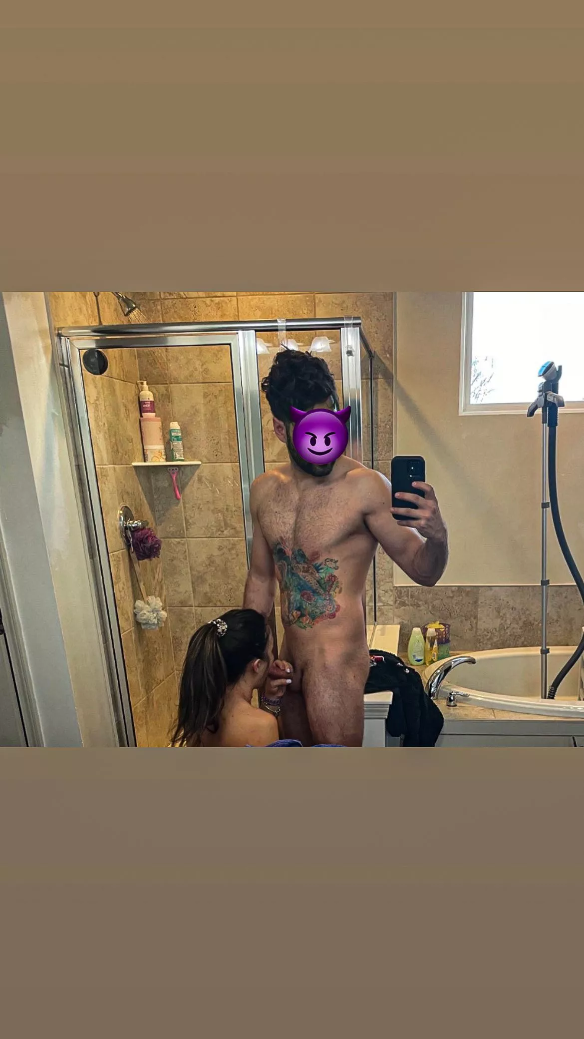 Getting my morning started right, or should I say his morning? Lol