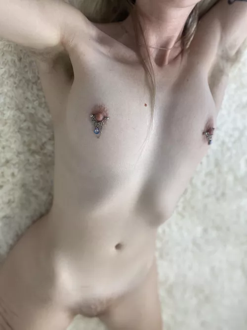 Hairy pits with pussy to match