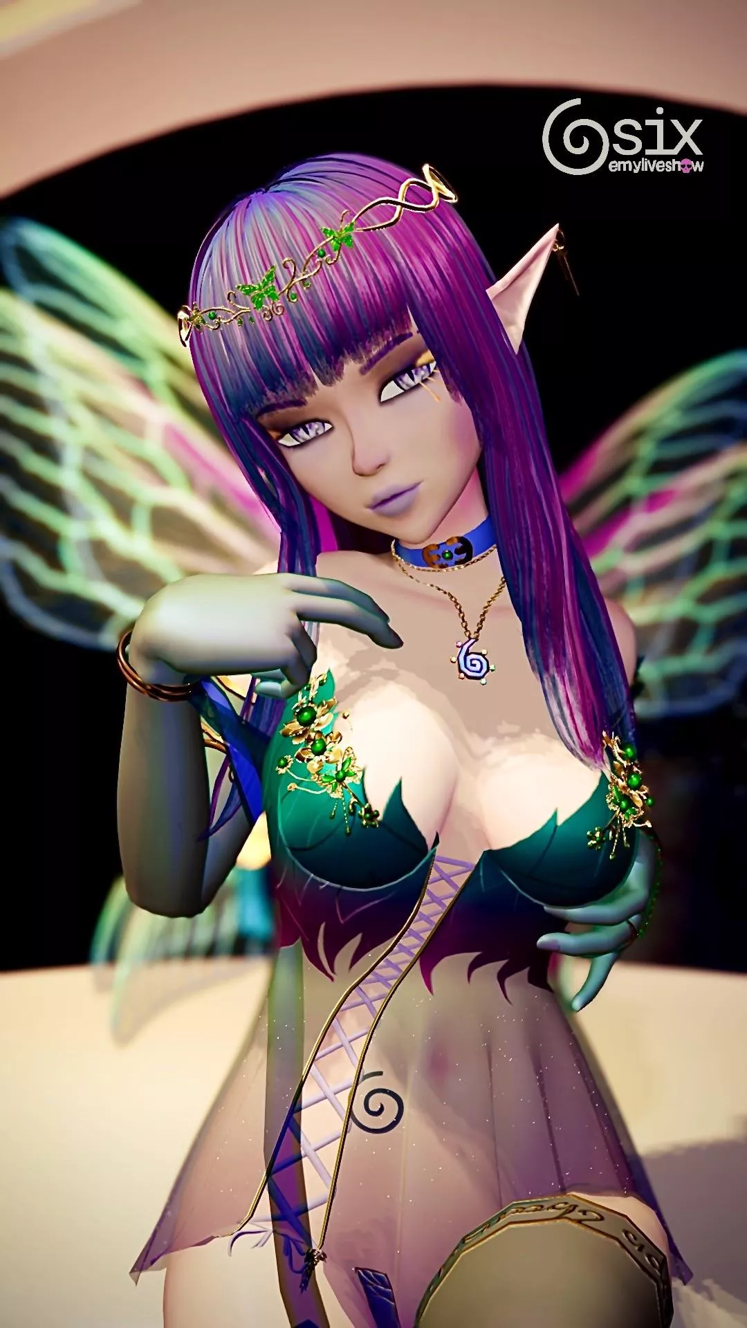 Have you ever seen a fairy in space? Well this is your chance 🧚🏻 https://chaturbate.com/emyliveshow