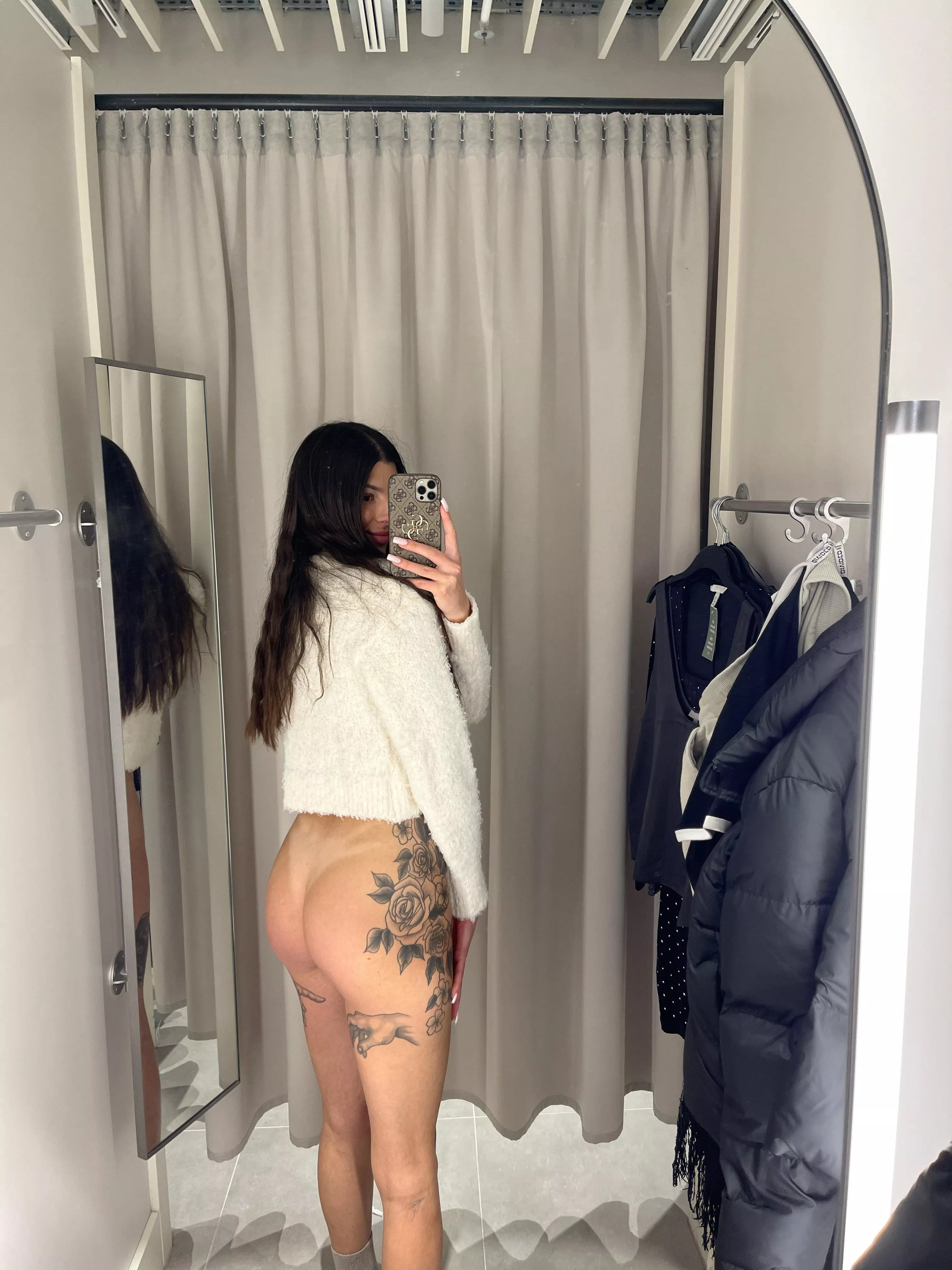 How it looks on me from behind ?