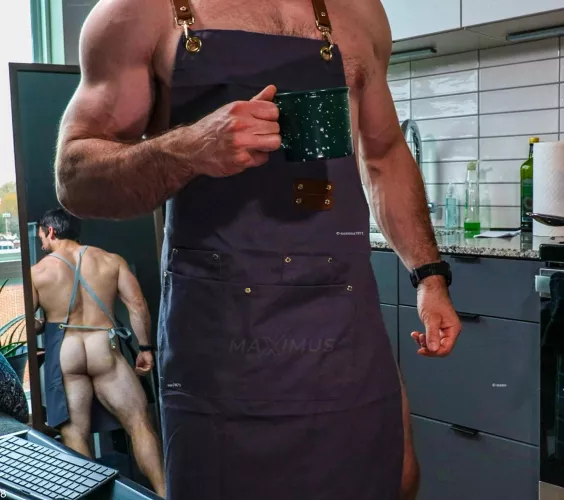 I appreciate how my coffee helps keep me warm despite breezy conditions.