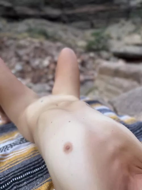 I cant spend to mush time naked outdoors, I might lose my tan lines!