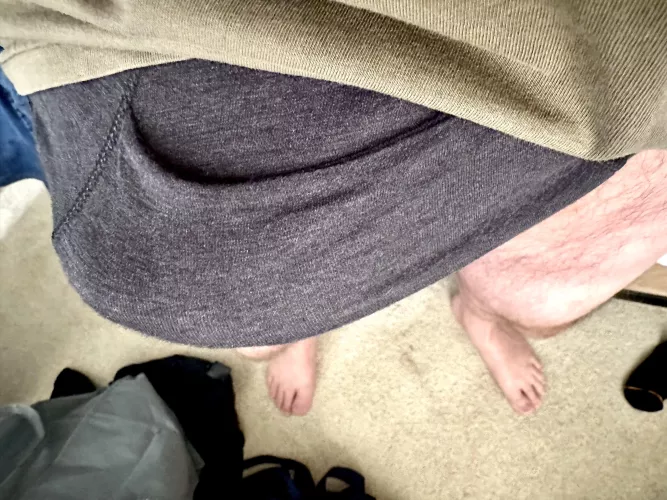 I feel a bit restricted.