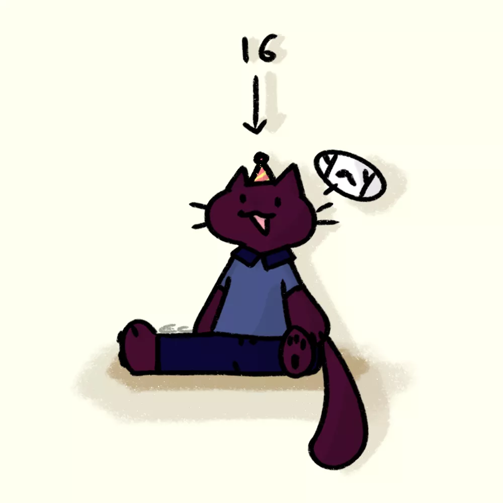 I got older again🎉