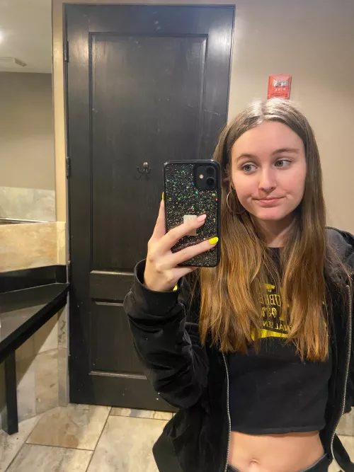 I hope I look cute here