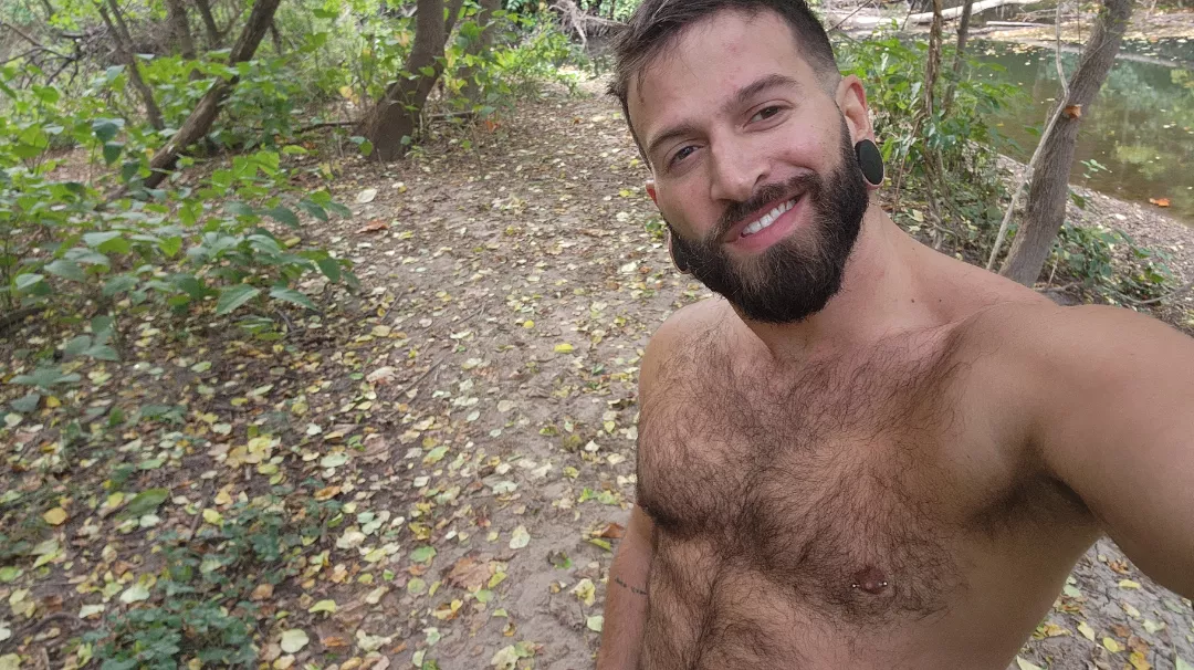 Im hairy all over and I love it.