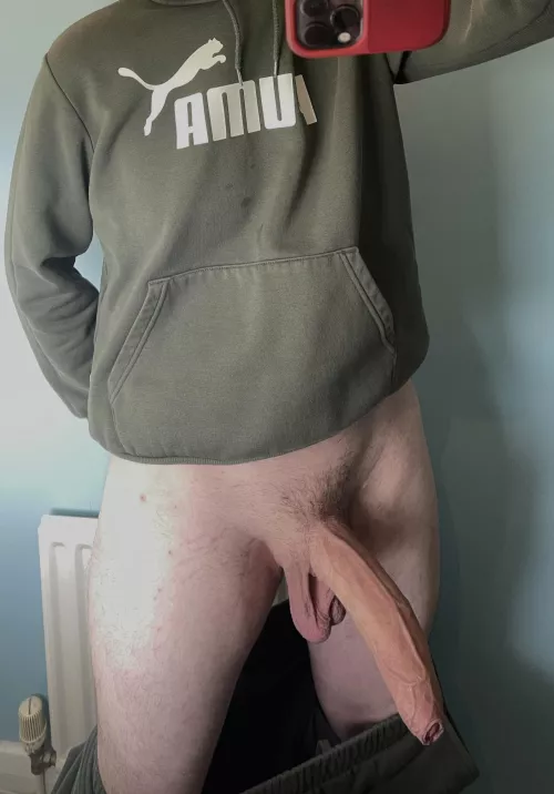 Its too cold out, lets stay in and I’ll breed you all night?