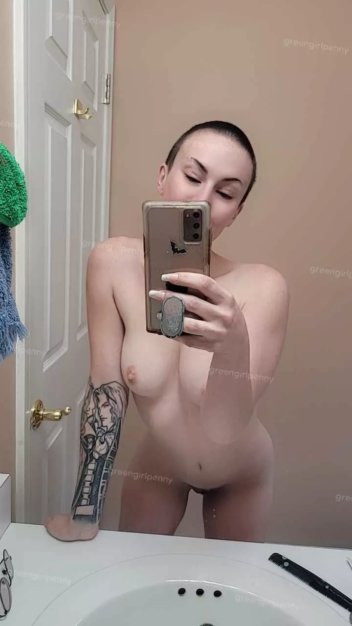 Just got out of the shower and couldn't help but think about how much better it would be if you were here to join me