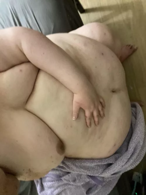 Just gotten out the shower